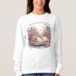 Camiseta Amante de Livros Florais, Clube do Livro Personali