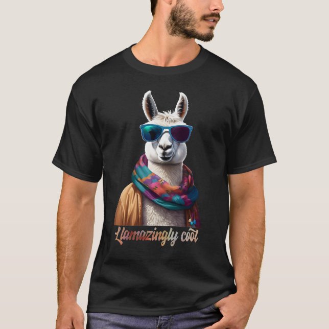Camiseta Amante de Llama (Frente)