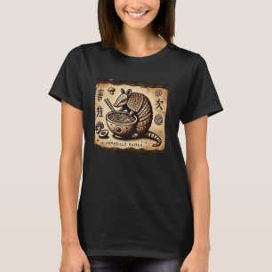 Camiseta Amante de Macarrão da Arte da Caverna Japonesa Tat