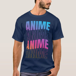 Camiseta Amante de Manga Anime Kawaii Japonês retro