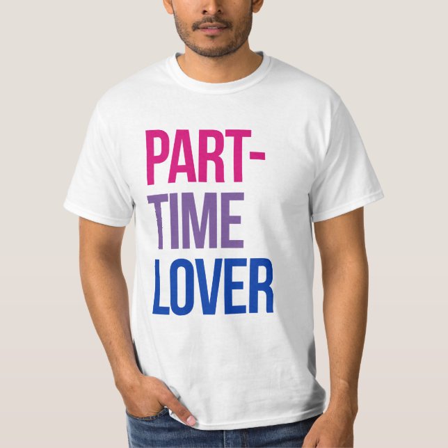 Camiseta Amante de Meio Período (Frente)