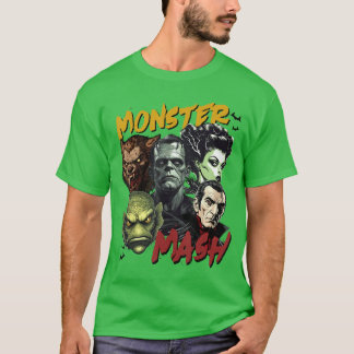 Camiseta Amante de Monstro Assustador de Terror Vampiro Fra