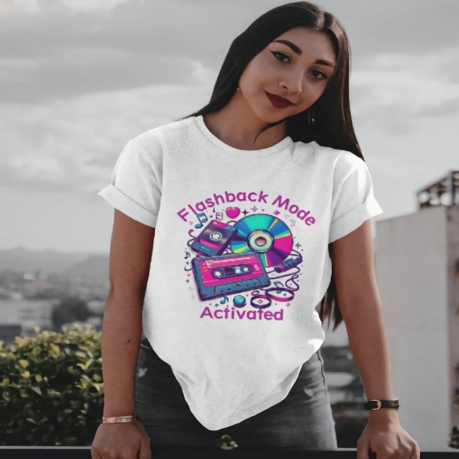 Camiseta Amante de Música Retrô  (Criador carregado)