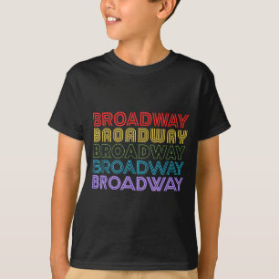 Camiseta Amante de Música Retro da Broadway Teatro Musical