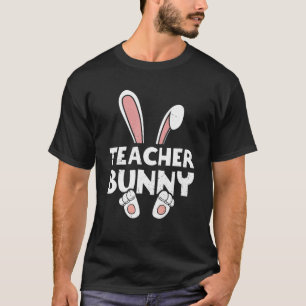 Camiseta Amante de os animais Coelho do Professor Dia da P