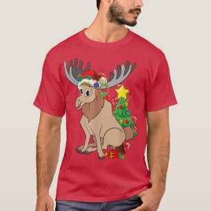 Camiseta Amante de os animais da Floresta Maciça de Árvore 
