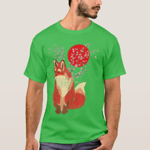Camiseta Amante de os animais da Floresta Selvagem da Flore