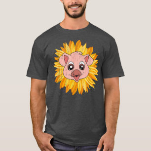 Camiseta Amante de os animais de Fazenda do Frigorífico Ama