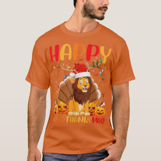 Camiseta Amante de os animais de Leão Engraçado OláObrigado