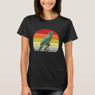 Camiseta Amante de os animais de Papagaio Retroativo Funny 