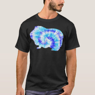 Camiseta Amante de os animais de Paz de Hippie Pig Guiné-Co
