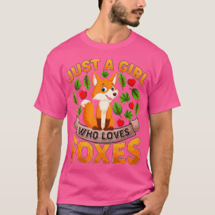Camiseta Amante de os animais Engraçado De Raposa Só Uma Me