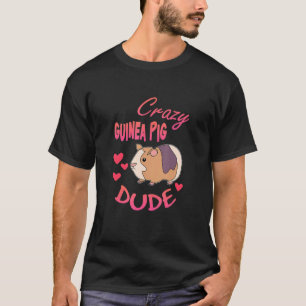Camiseta Amante de os animais Gráfico De Porco Da Guiné Lou