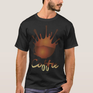 Camiseta Amante de os animais legal de café