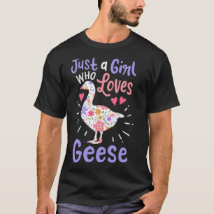 Camiseta Amante de os animais-mãe do Ganso Ganso 
