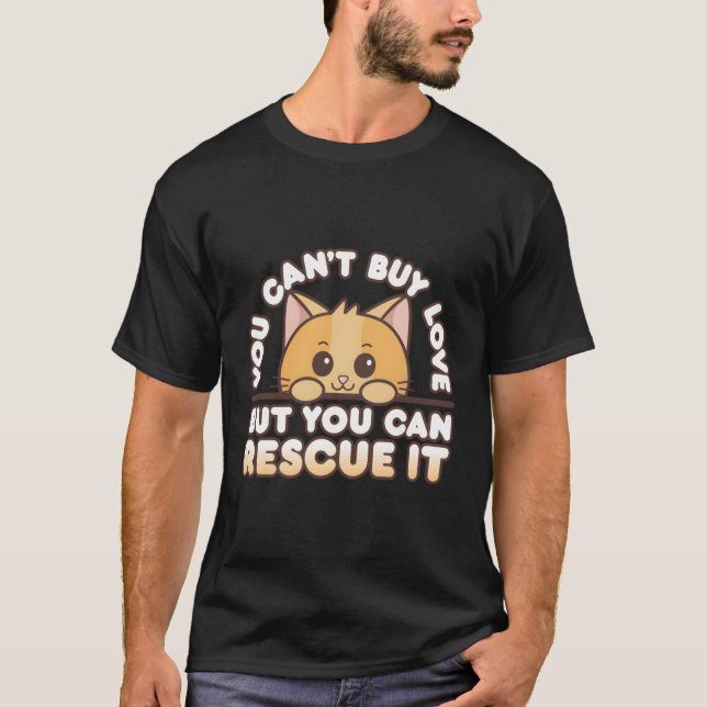 Camiseta Amante de os animais Presente Que Você Não Pode Co (Frente)