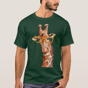 Camiseta Amante de os animais Safari Legal Engraçado Girafa