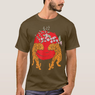 Camiseta Amante de os animais Selvagem Cereja Flor Sakura A