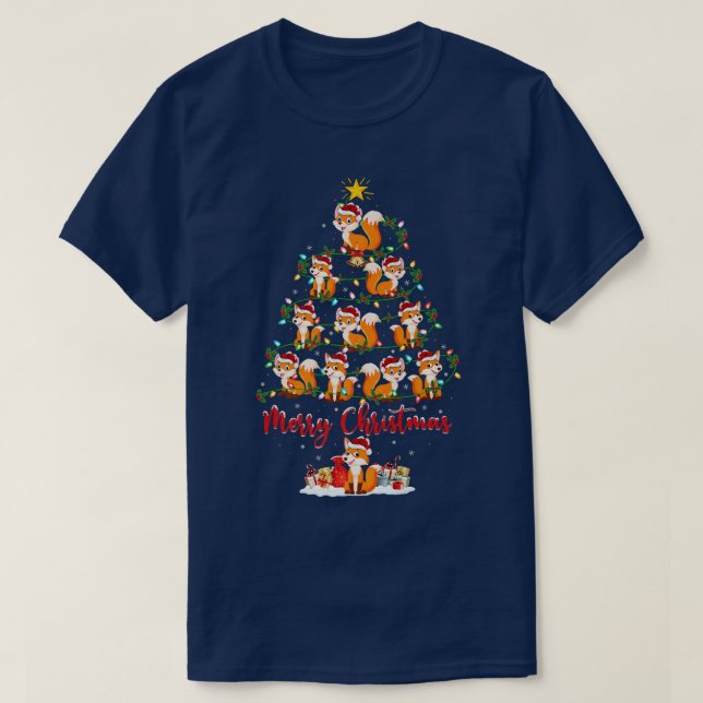 Camiseta Amante de os animais Xmas Correspondentes Papais n (Frente do Design)