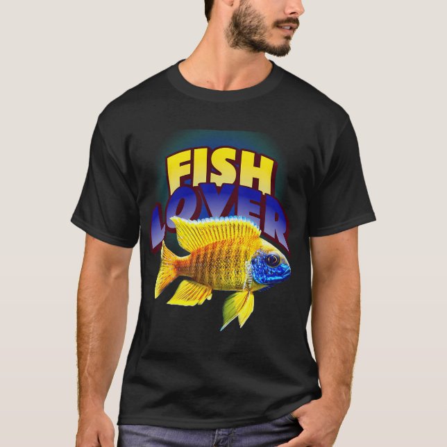 Camiseta Amante de Peixes (Frente)