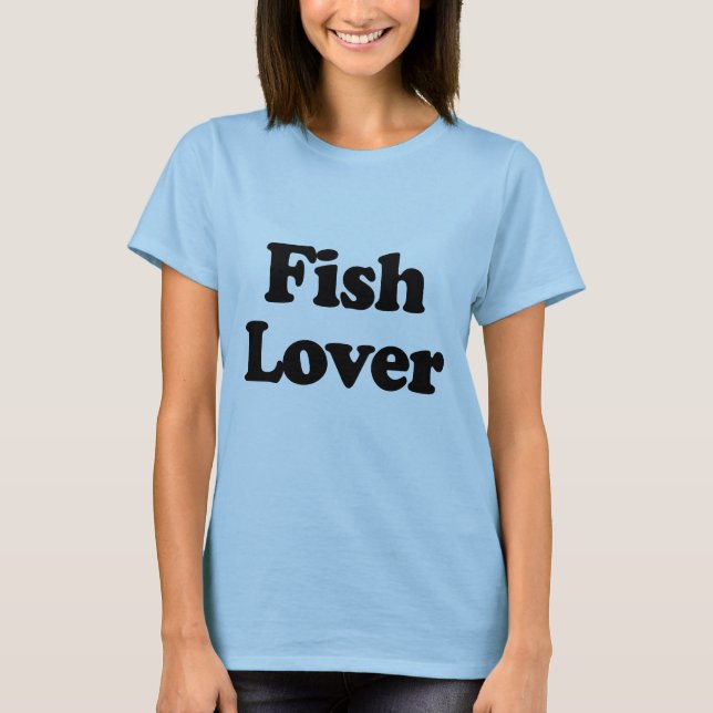 Camiseta Amante de Peixes (Frente)