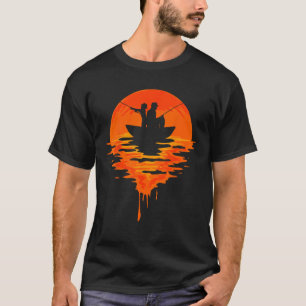 Camiseta Amante de Peixes Pescaria de Truta Água Salgada Pe