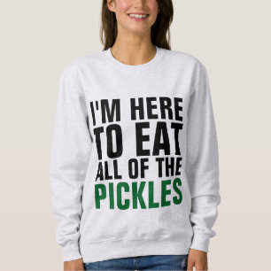 Camiseta AMANTE DE PICKLES, AQUI PARA COMER PICKLES, camise