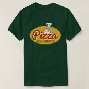 Camiseta Amante de Pizza Bom Apetite