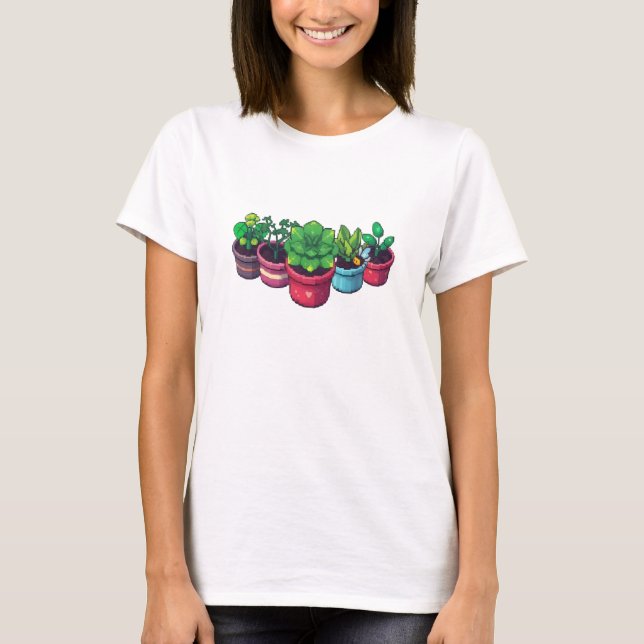 Camiseta Amante de Plantas (Frente)