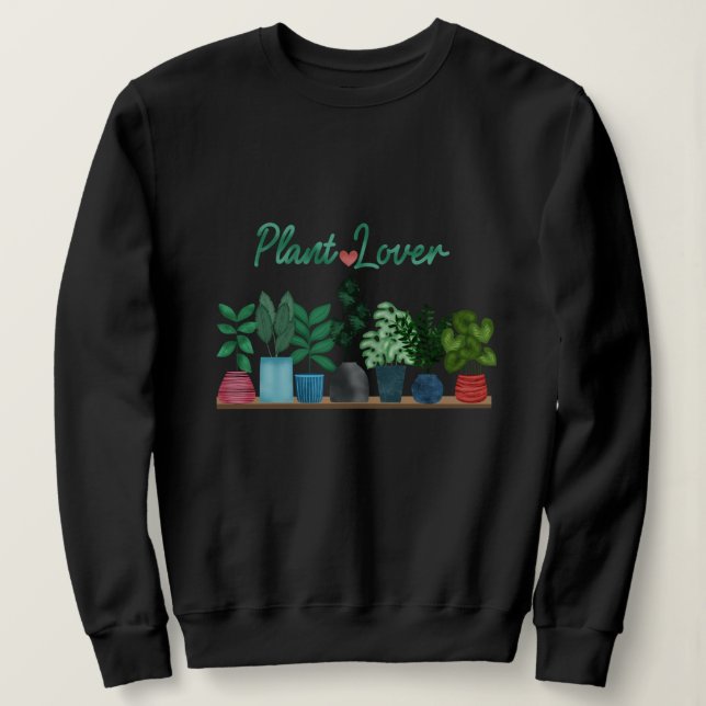 Camiseta Amante de Plantas (Frente do Design)