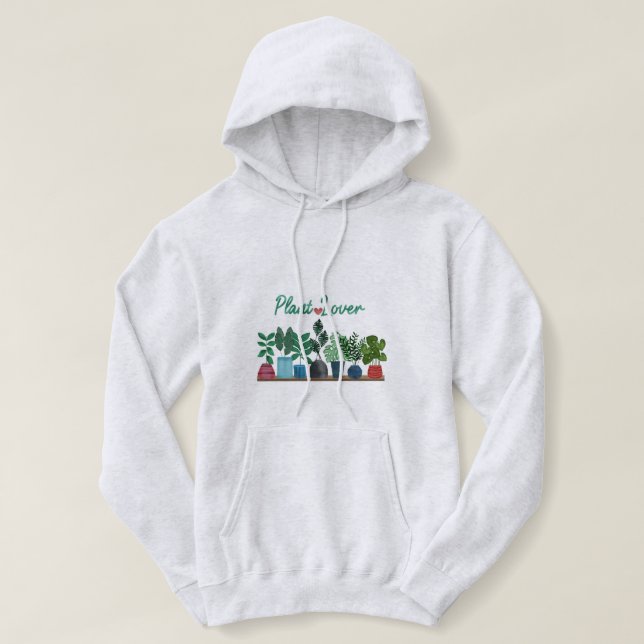 Camiseta Amante de Plantas (Frente do Design)
