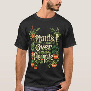 Camiseta Amante de Plantas Jardinagem Plantas Acima