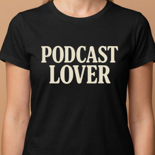 Camiseta Amante de Podcast
