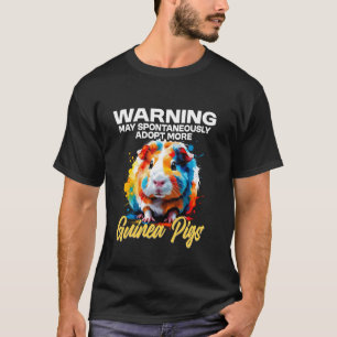 Camiseta Amante de Porquinhos-da-Índia & Proprietário de Ro