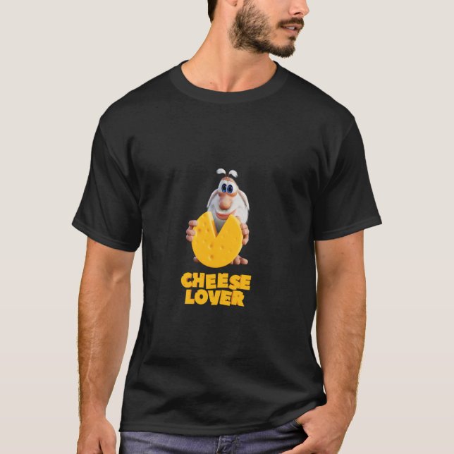 Camiseta Amante de Queijo Booba (Frente)