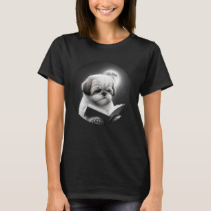 Camiseta Amante de Shih Tzu Book