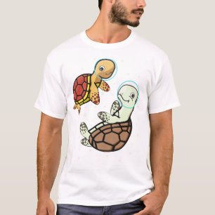 Camiseta Amante de Tartaruga Marinha Espaço Infantil Astron