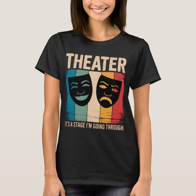 Camiseta Amante de Teatro (Frente)
