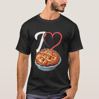 Camiseta Amante de Torta de Frango Engraçado Agricultor Fra