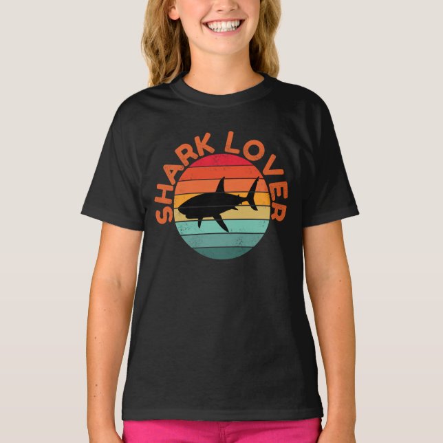 CAMISETA AMANTE DE TUBARÃO (Frente)