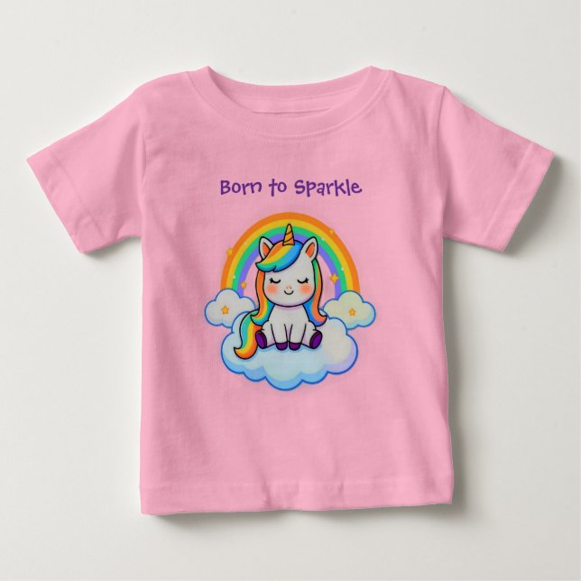 Camiseta Amante de Unicórnio Mágico - Algodão (Frente)