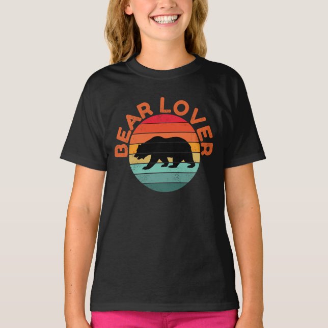 CAMISETA AMANTE DE URSOS (Frente)