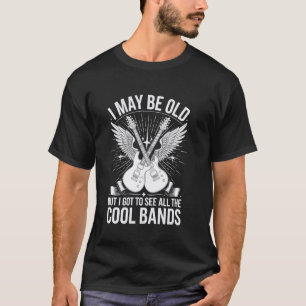 Camiseta Amante de violão pode ser velho, mas dá para ver q