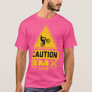 Camiseta Amante do Bmx com Cuidado