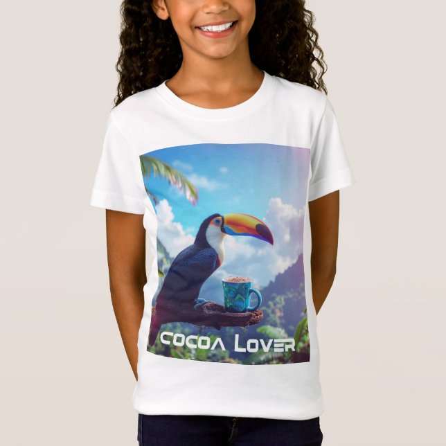 CAMISETA AMANTE DO CACAU - TOUCAN (Frente)