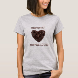 Camiseta Amante do Café e Salva-Vidas do Café