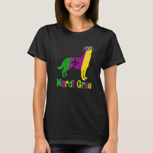 Camiseta Amante do Cão Pastor Alemão Carnaval Mardi Gras Br