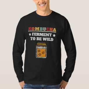 Camiseta Amante do Chá de Kombucha Fermentado