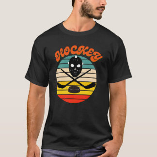 Camiseta amante do esporte hóquei engraçado