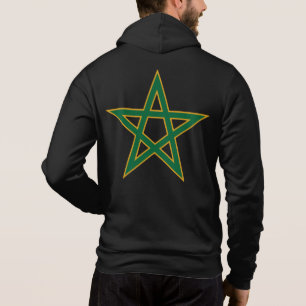 Camiseta Amante do Futebol Marroquino Bandeira de Marrocos